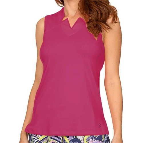 Sofibella Serendipity Sleeveless Polo 2 Sofibella Serendipity Sleeveless Polo - Image 2