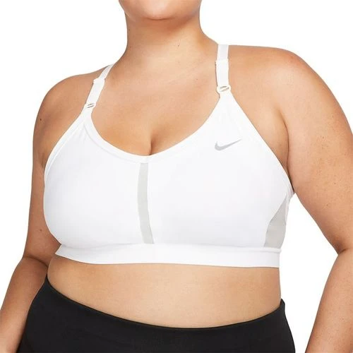 Nike Dri Fit Indy V Neck Bra Plus Size 2 Nike Dri Fit Indy V Neck Bra Plus Size - Image 2