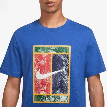 Nike Court Heritage Tee Shirt 2 Nike Court Heritage Tee Shirt - Image 2