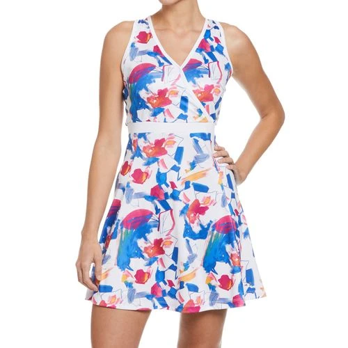 Grand Slam Diffused Floral Printed Dress 2 Grand Slam Diffused Floral Printed Dress - Image 2