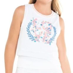 Lucky In Love Liberty In Love Girls So In Love Tank Top -Tennis Vibe Shop T266 S53110
