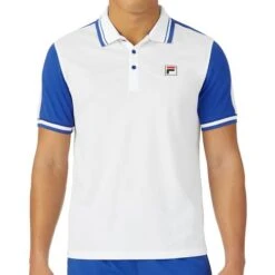Fila La Finale Short Sleeve Polo 5 Fila La Finale Short Sleeve Polo -Tennis Vibe Shop TM31D014 100