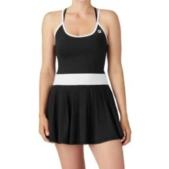 Fila La Finale Pleated Dress -Tennis Vibe Shop TW31C995 001