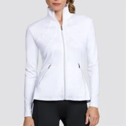 Tail Essentials Double Flounce Peplum Jacket -Tennis Vibe Shop TX2357 120X